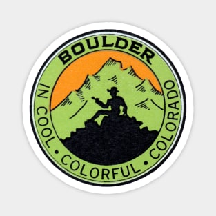 1930's Boulder Colorado Magnet