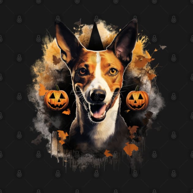 Basenji Halloween by NatashaCuteShop