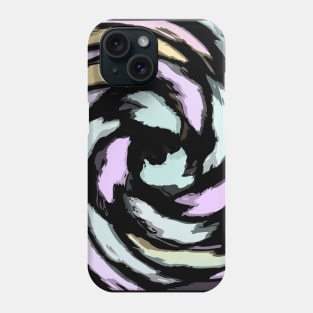 Swirl Of Pastel Hearts Pattern Phone Case