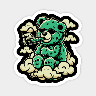 Stoner Bear Magnet