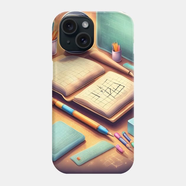 Math Teacher Gifts Phone Case by BlackMeme94