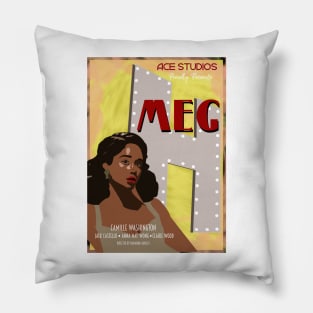 Meg Movie Poster. Hollywood Pillow