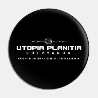 Utopia Planitia Shipyards Pin