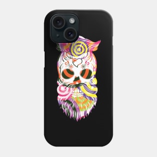 Hippy Skull Phone Case