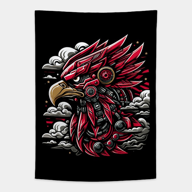 eagle illustration mecha Tapestry by Danwpap2