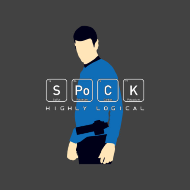 Highly Logical Spock V2 - Star Trek - Phone Case