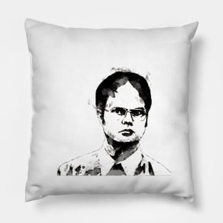 the office dwight poster Pillow