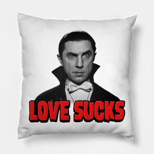 DRACULA - Love sucks (4 light tees) Pillow