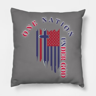 One Nation Under God Pillow