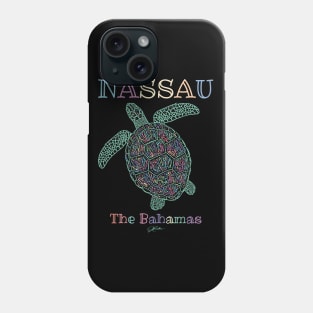 Nassau, Bahamas, Sea Turtle Phone Case