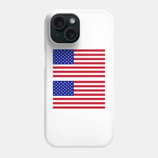 USA Flag x2 Phone Case