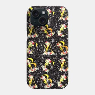 Sparkling Typography Pattern Phone Case