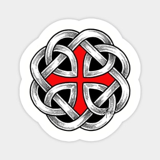 Father Knot Celtic Circle Magnet