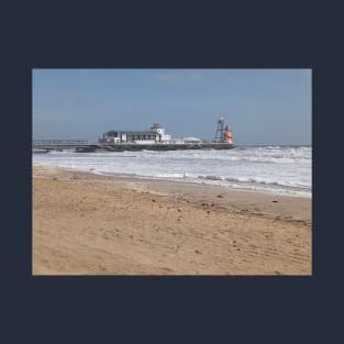 Bournemouth Pier, Storm Nelson, March 2024 T-Shirt