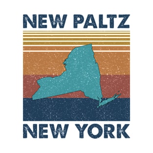 New Paltz New York Retro Vintage Clothing Men Women Custom T-Shirts Unique Graphic T-Shirt