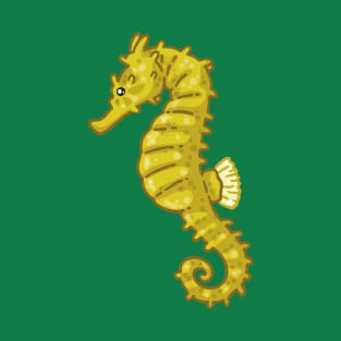 Yellow Seahorse T-Shirt