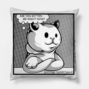 British Shorthair Cat Pillow