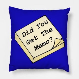 Memo Pad Pillow