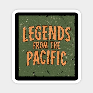 Legends from the Pacific Logo Magnet