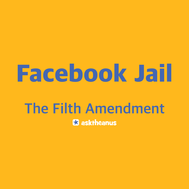Facebook Jail - The Fifth Amendment by asktheanus