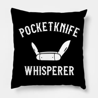 Pocketknife Whisperer Everyday Carry Pillow