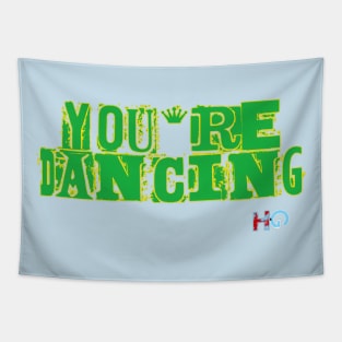 You’re Dancing: Hipster Golf Tapestry