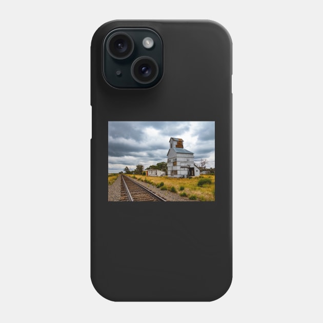 Old Silo by Railroad, Merino, Colorado Phone Case by BrianPShaw