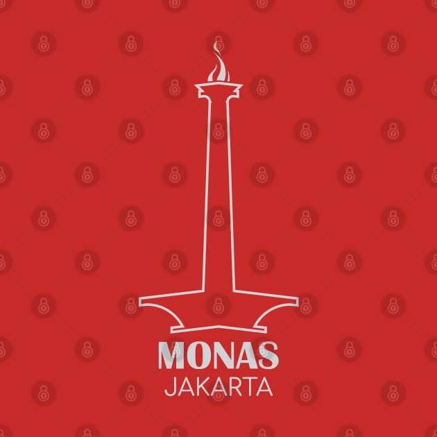 Monas - Jakarta 06 by SanTees