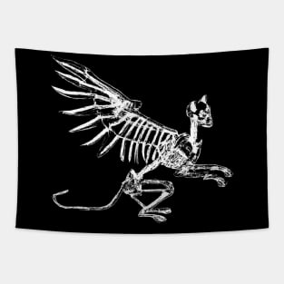 Demon Cat Spooky Halloween Tapestry