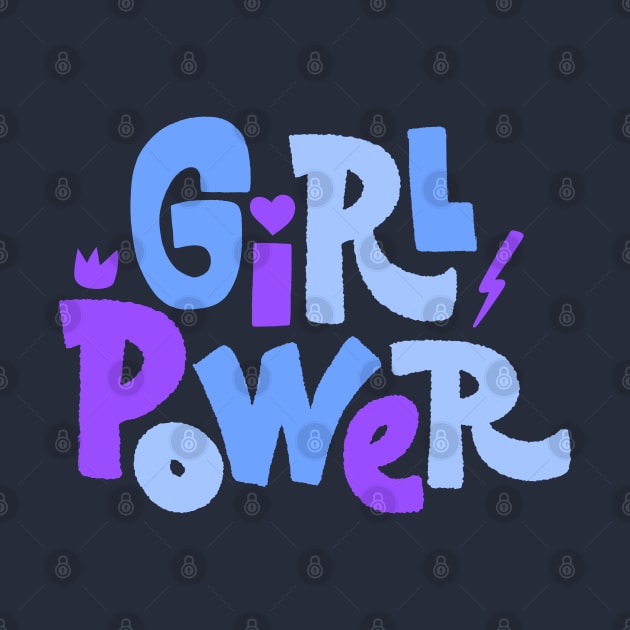 Girl Power GRL PWR by Happy Lime