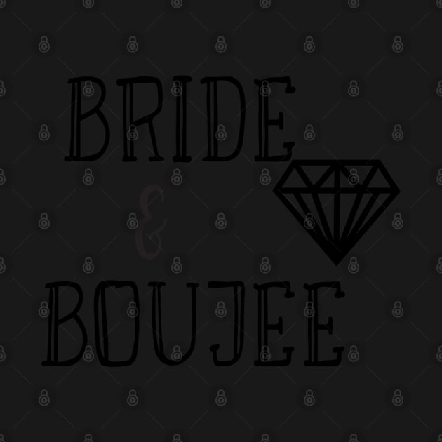 Bachelorette Party Squad - Bach Boozy Boozie Bride & Boujee by WassilArt