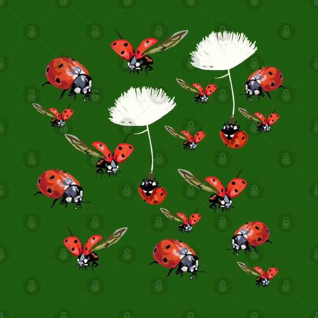 Ladybugs Flight by Manitarka