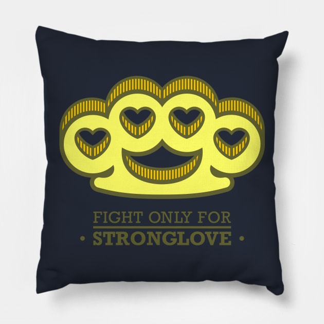 Fight Pillow by charlinemeadows