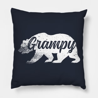 Grampy Bear Father's Day T-Shirt Pillow