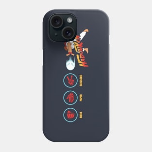 Rock Paper Scissors Hadouken Phone Case