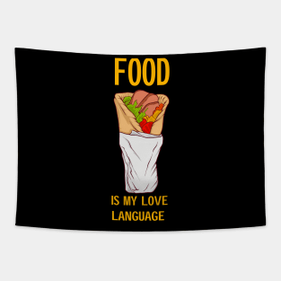 Food is My Love Language 2 Tapestry