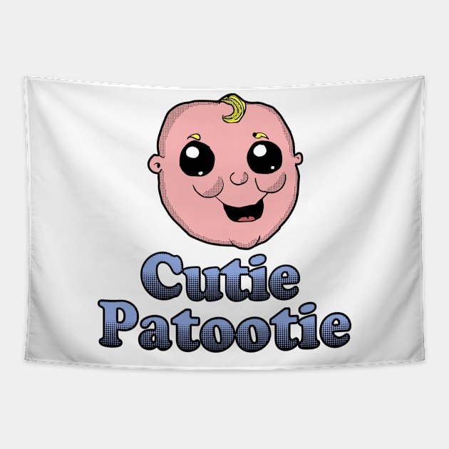 Cutie Patootie Baby Tapestry by Eric03091978