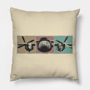 Dark Old Plane AN-24 Pillow