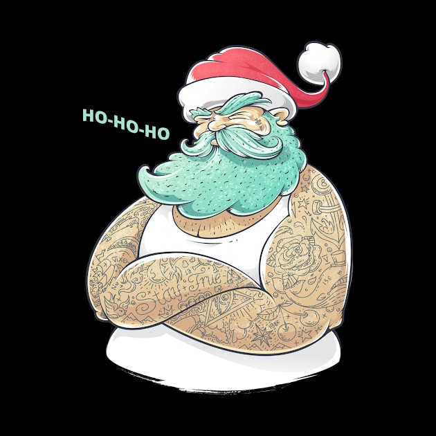 Tattooed santa by MadebyTigger