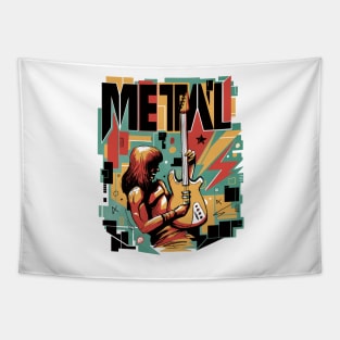 Metal Music Love Tapestry