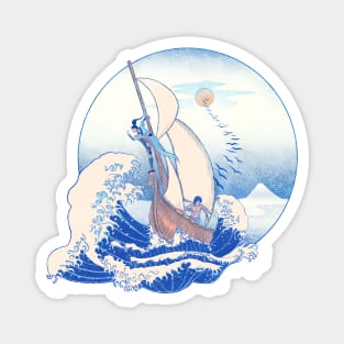 Great Wave Benders Magnet