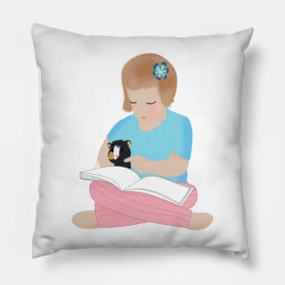 Lovely storytelling Pillow