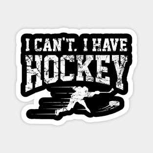 Ice Hockey TACOS Perfect Funny Vintage Stick Sport Magnet