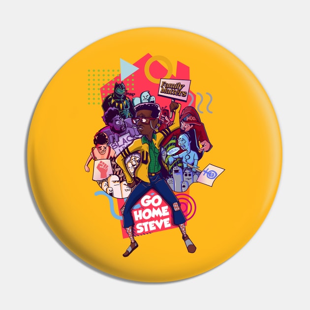 go home steve Pin by masbroprint