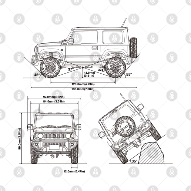 Suzuki Jimny JB74 by AliceEye555