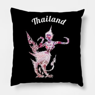 Thailand Kinnaree – Figure Of Spiritual Good Fortune T-Shirt Pillow