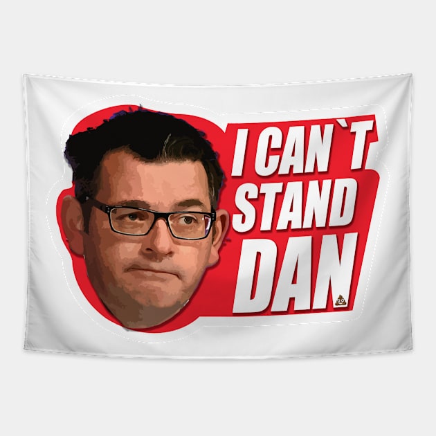 I Can't Stand Dan, Dan Andrews Memes Tapestry by Fox Dexter