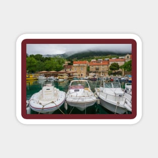 Bol Harbour, Brac Island, Croatia Magnet