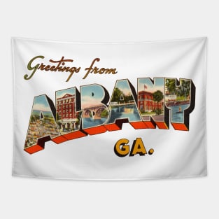 Greetings from Albany Georgia Tapestry