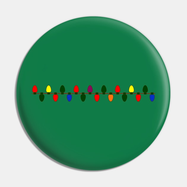 Christmas Lights Pin by quingemscreations